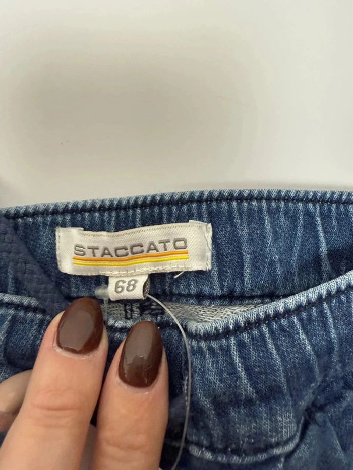 Jeans Staccato fille 6 mois 68 cm neuf avec étiquette - photo numéro 3