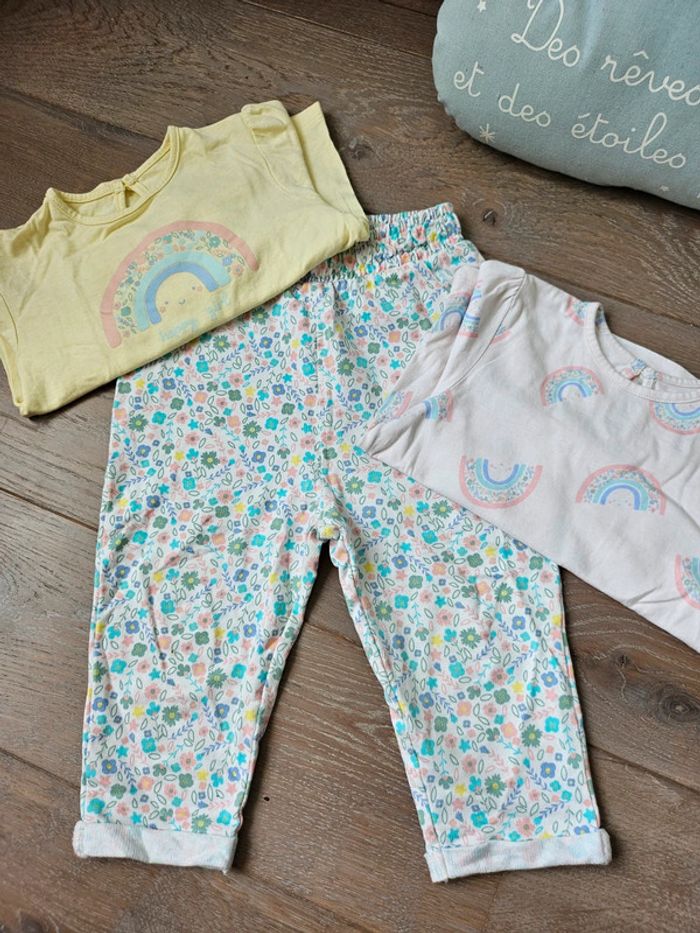 Ensemble fille 18 mois.