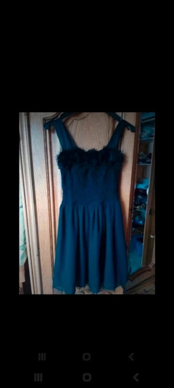 Robe de soirée courte noire