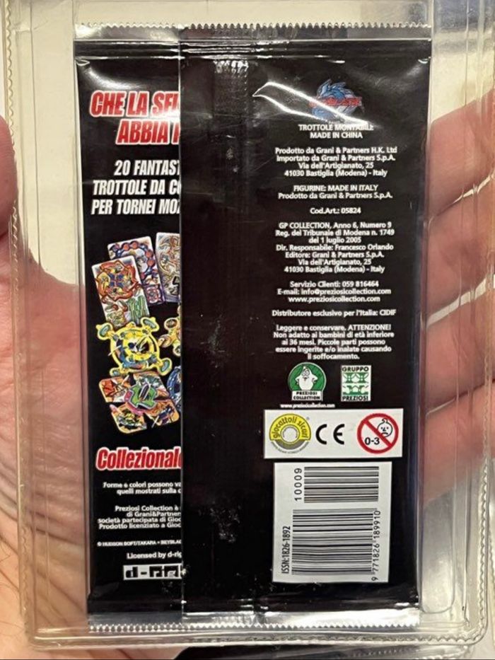 7 blisters Beyblade Sachets de 2 Mini toupies 5 Stickers - photo numéro 6