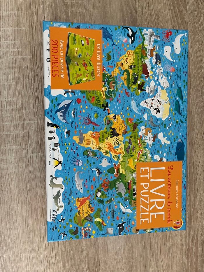 Puzzles animaux du monde 200p - photo numéro 2