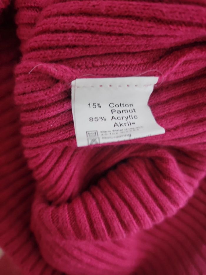 Pull col roulé coton - photo numéro 7