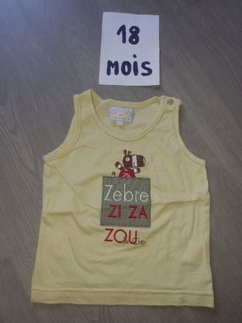Maillot t-shirt18mois garçon