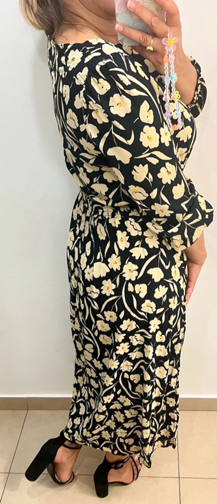 Robe longue à fleurs taille 40 - photo numéro 6