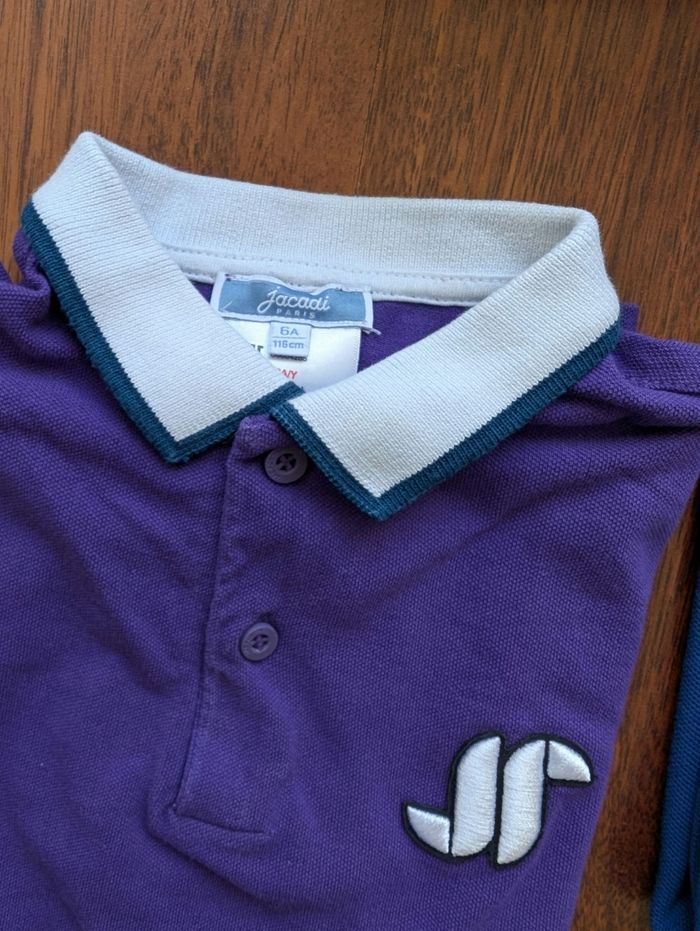 2 polos Jacadi 6 ans - photo numéro 2