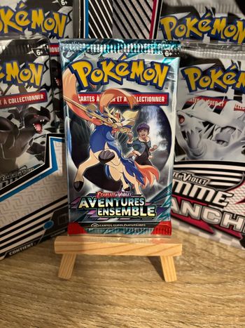 Booster Pokémon Aventures Ensemble rescellé 