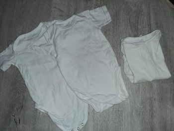 Lot de 3 bodys 9 mois