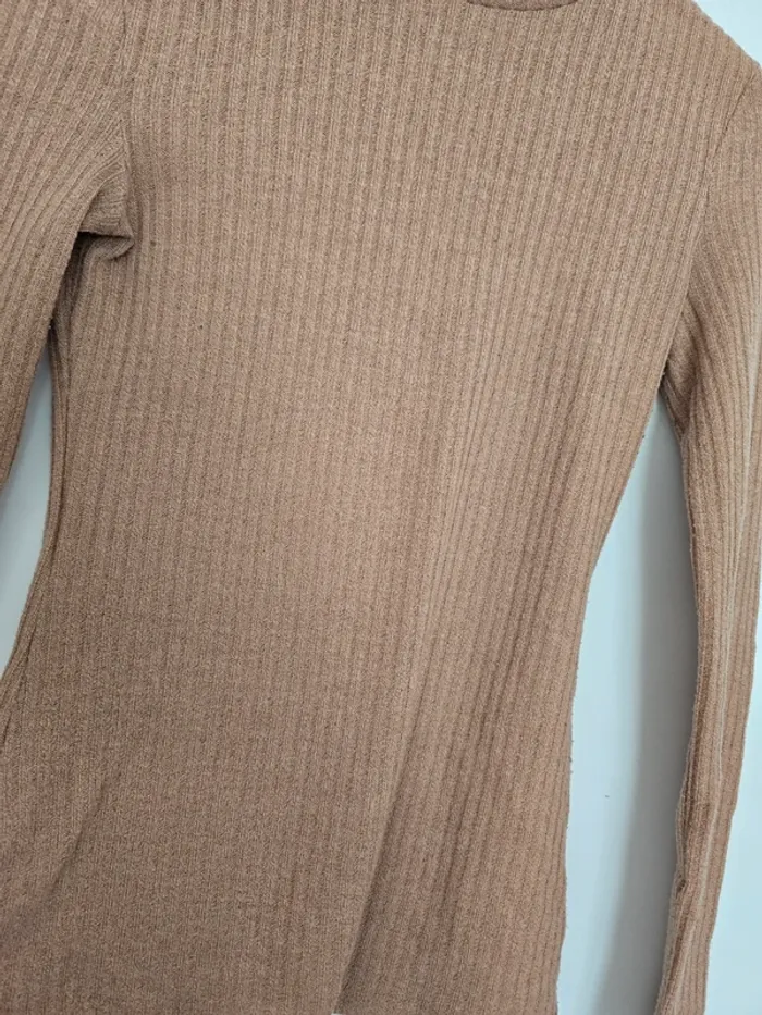 Pull fin rose poudré - photo numéro 2