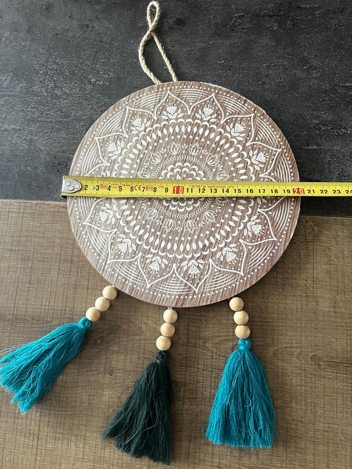 Suspension en bois bohème