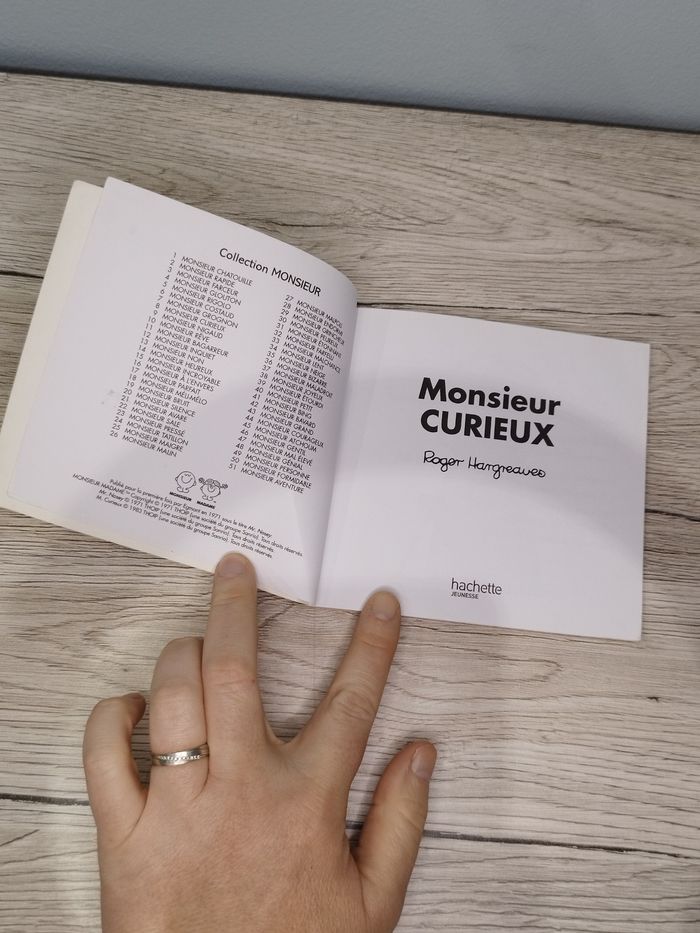 Livre Monsieur Madame M. Curieux - photo numéro 3