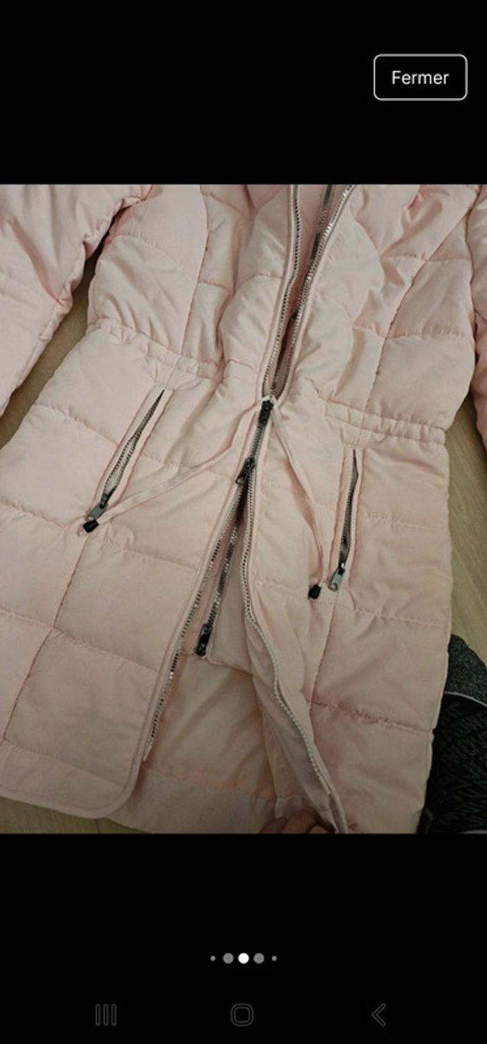 Manteau rose poudré - photo numéro 4