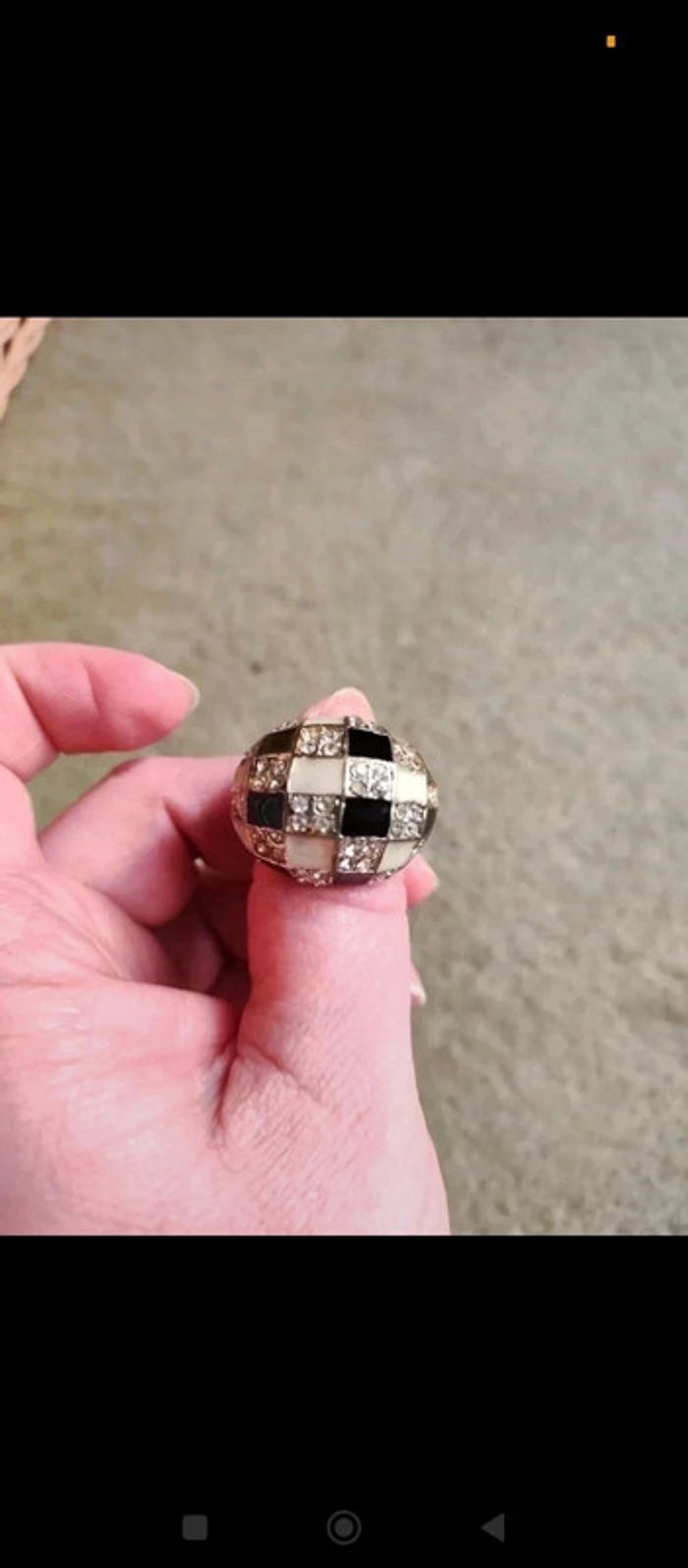 Grosse bague vintage - photo numéro 5