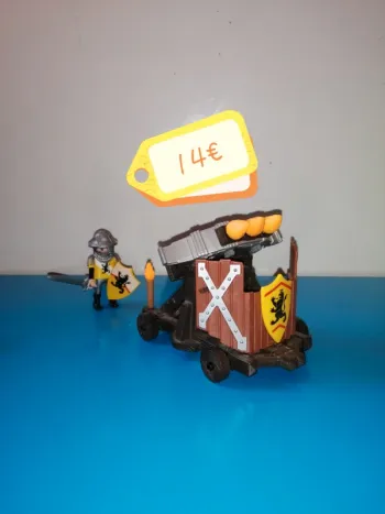 Thème* personnage & accessoires / chevalier du lion - gros canon