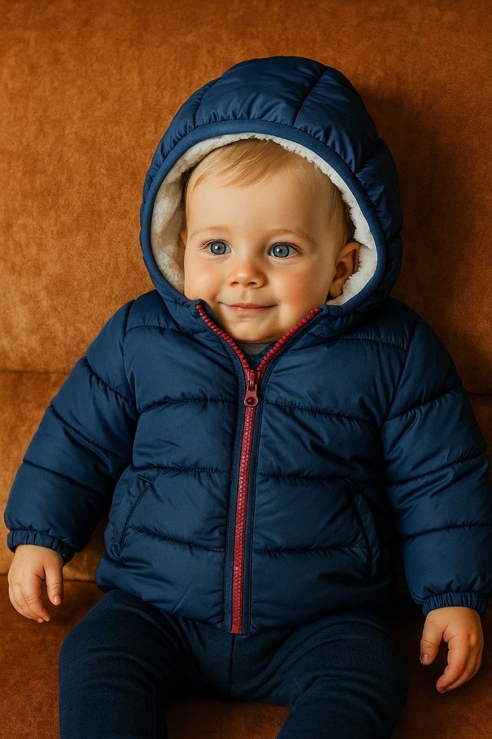 Manteau hiver doublé polaire bout'chou neuf 24 mois avec étiquette