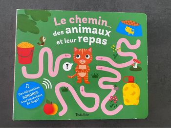 Livre « Le chemin des animaux et leur repas » Tourbillon