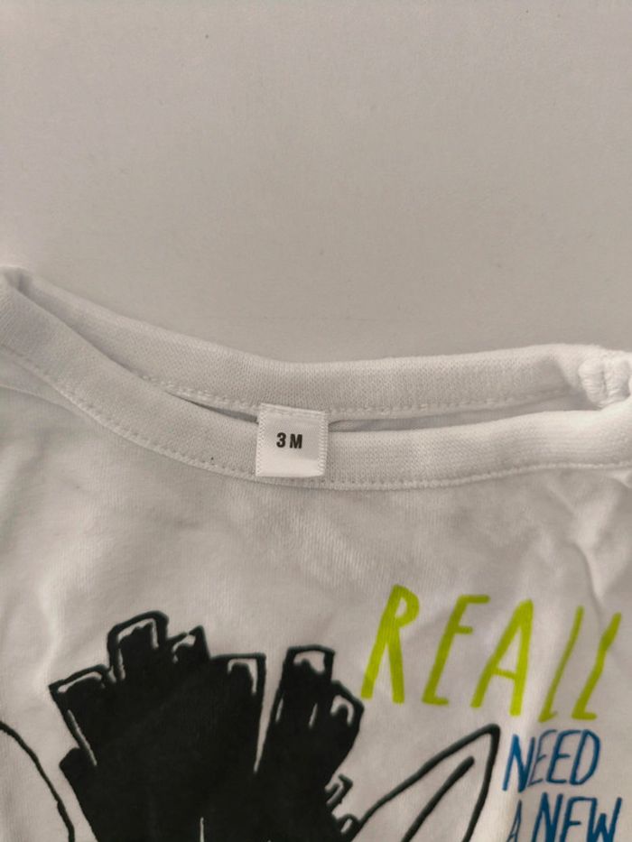 2 t-shirt manches courtes garcon - photo numéro 3