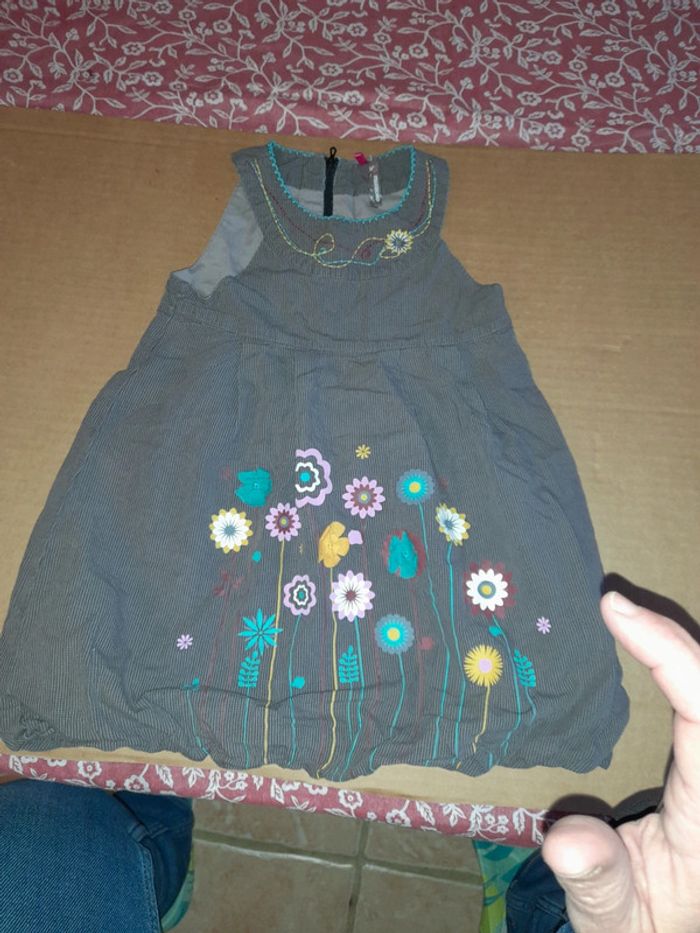 Robe fleurie bouffante