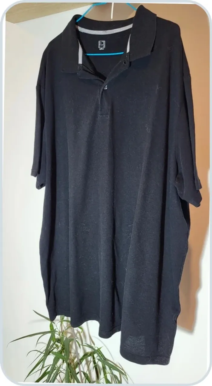 Polo noir Oxylane - 3XL - Très bon état - photo numéro 3