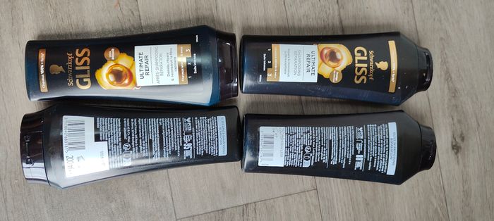 2 shampoing et 2 après shampoing gliss noir - photo numéro 6