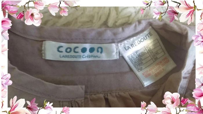 Blouse ou tunique,fille unie 3 mois ou 60 cm -Cocoon La Redoute-2 vêtements achetés le 3ème offert - photo numéro 9