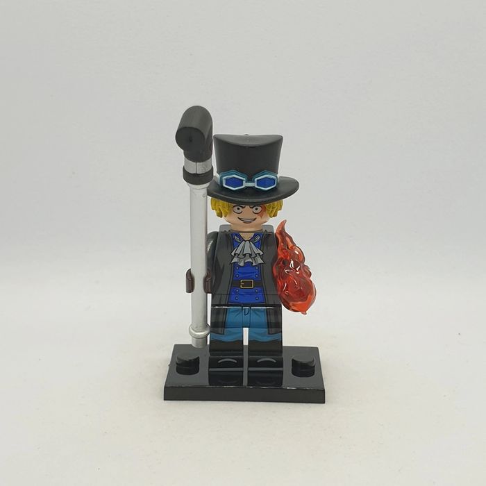 🌊 Figurine One Piece - Sabo - (Style Lego) 🌊