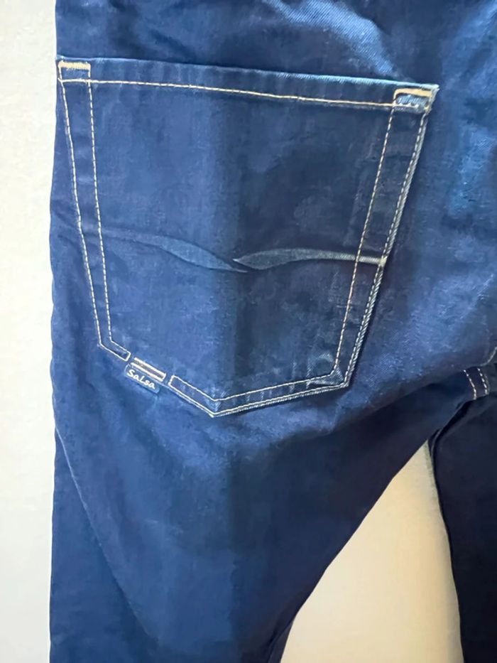 jeans skinny salsa bleu taille M - photo numéro 3