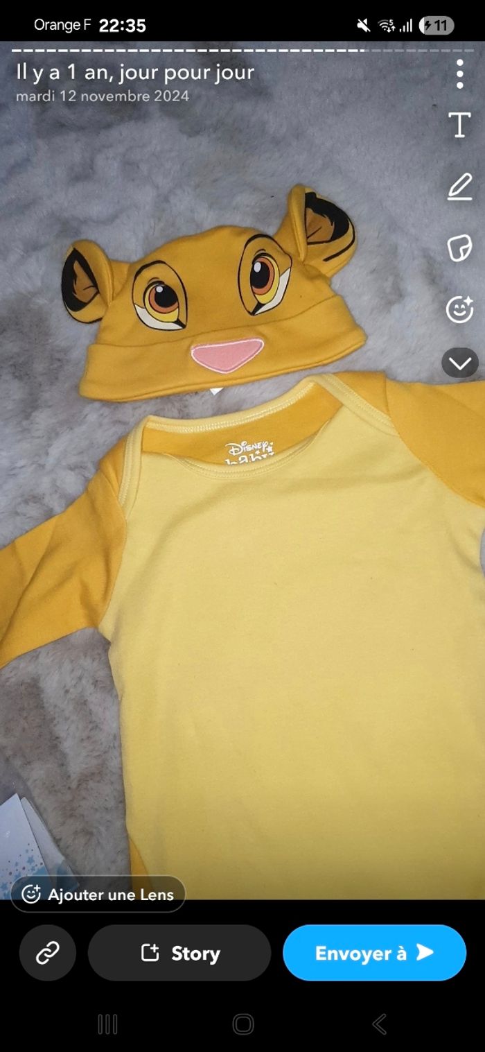 Pyjama simba - photo numéro 2