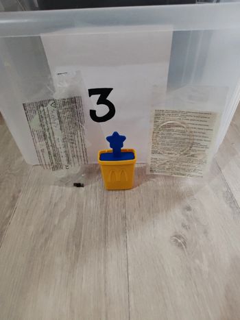 Figurine McDonald's hamburglar ×3