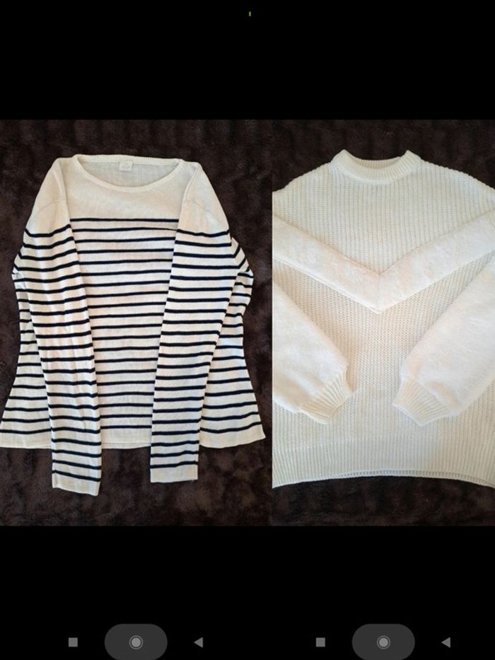 Lot de 7 pulls femme – Taille M – Marques variées – Très bon état - photo numéro 3
