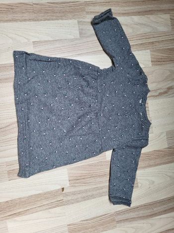 Robe pull avec motif