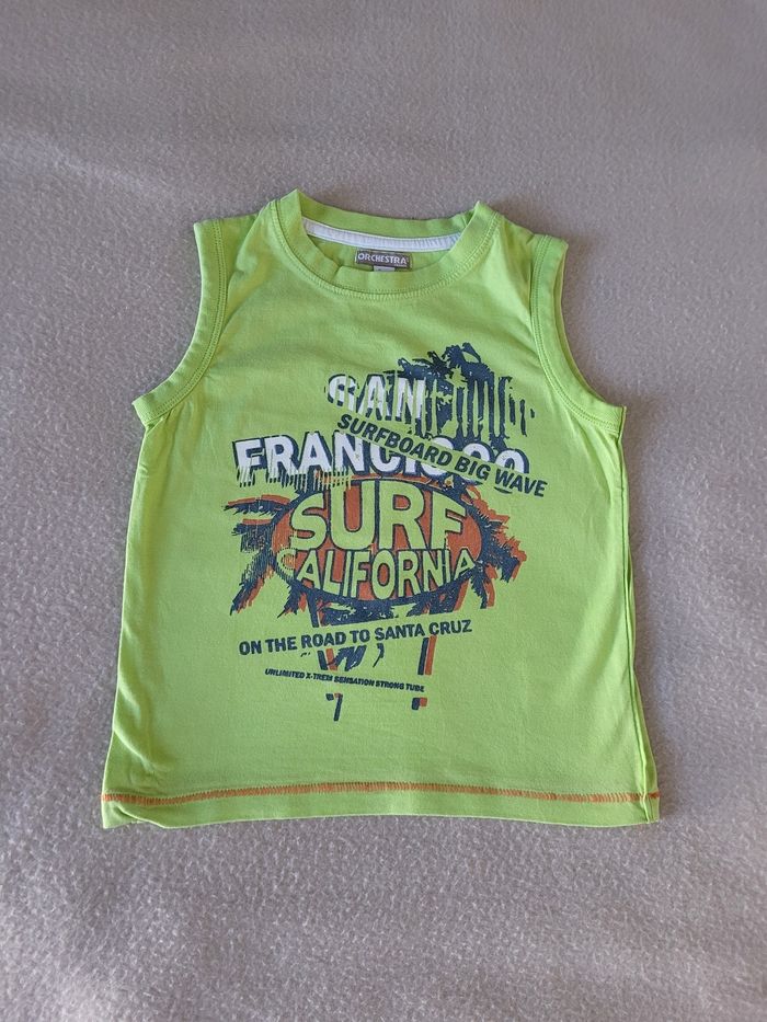 T-shirt sans manche orchestra 6 ans 116 cm