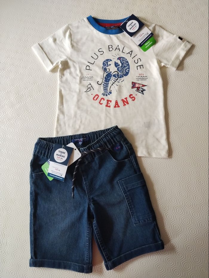 Tenue Terre de marins neuve taille 24 mois