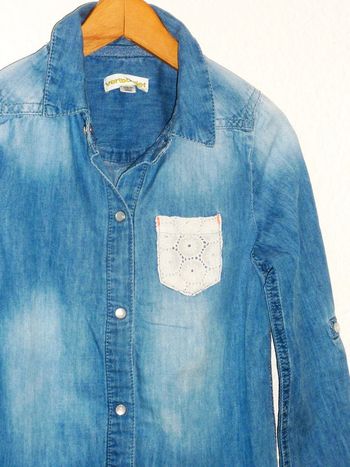 Chemise tunique vert baudet 5 ans