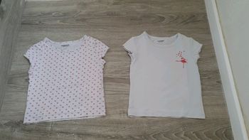 Lot de 2 Tee-shirt (maillots de corps) Taille 2 ans