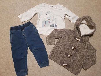 Ensemble 2 pièces garçon hiver 18 mois catimini inextenso neuf