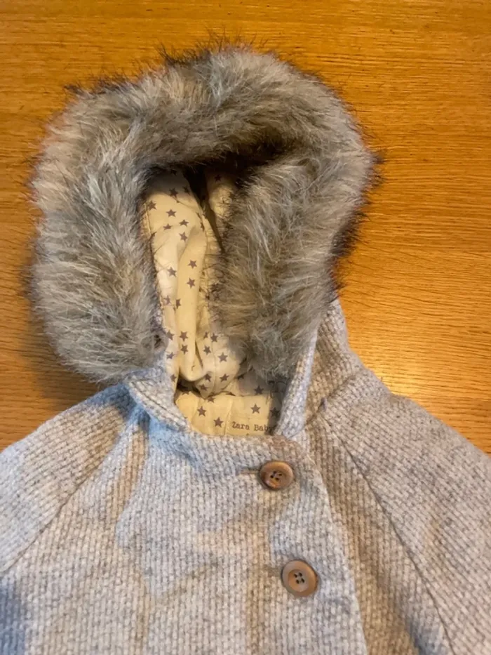 Manteau Zara fille 9-12 mois - photo numéro 3