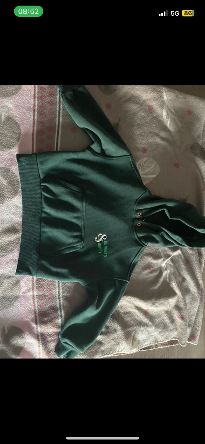 Sweat-shirt a capuche