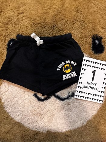 Short noir BATMAN t.12m