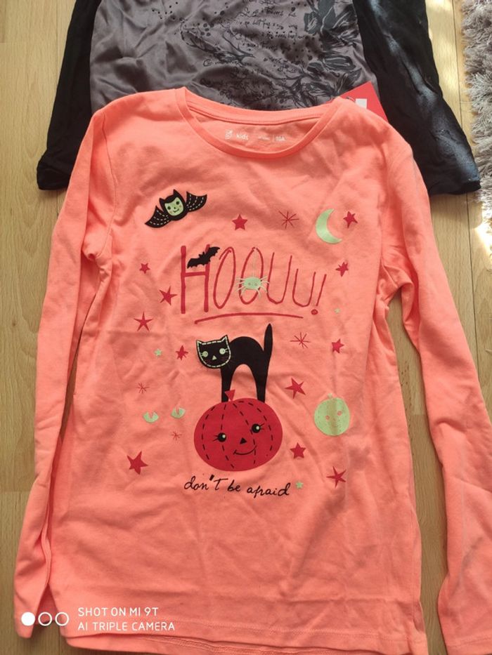 Lot tee-shirt débardeur - photo numéro 2