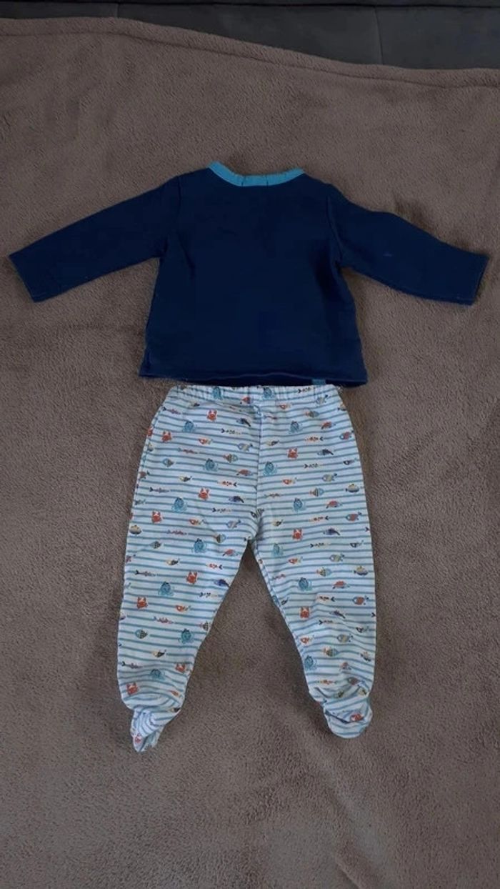 Lot 3 pyjamas printemps été garçon 9 mois - photo numéro 7