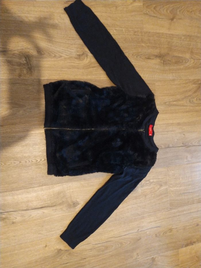 gilet avec fausse fourrure devant 8 ans tissaia