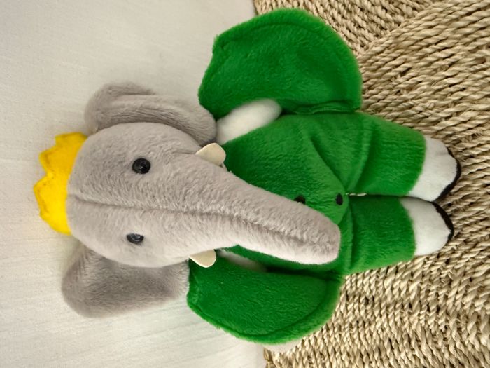 Peluche Babar Gund 1988 - photo numéro 1