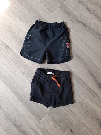 Lot de 2 short 6 mois