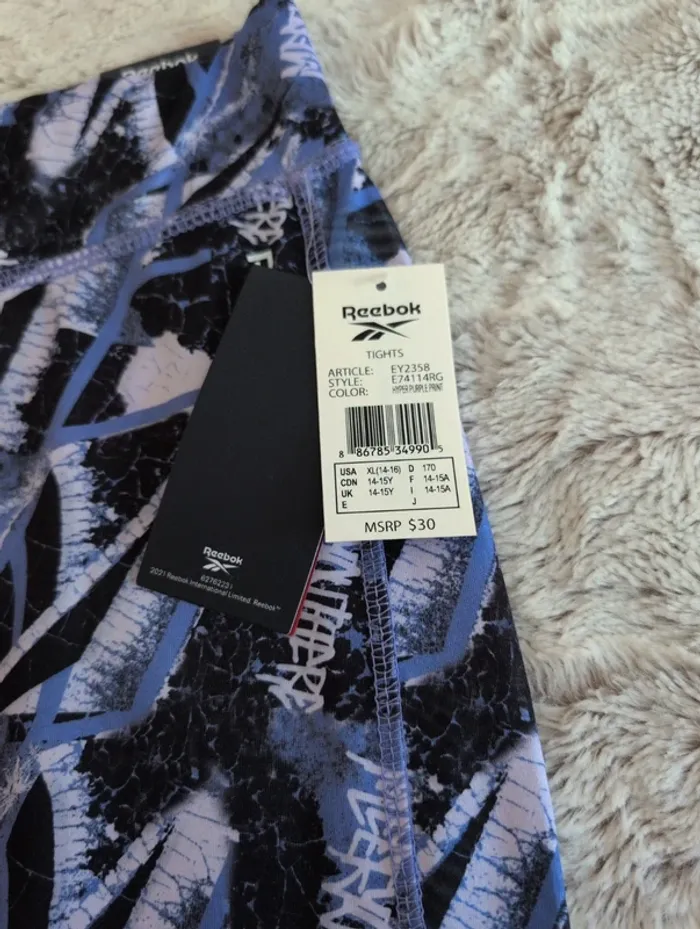 Legging Reebok neuf 14/15 ans - photo numéro 4