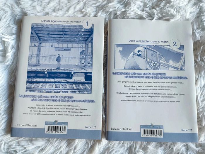 Manga lot intégral - Dans le premier train du matin tome 1 & 2 (duologie) intégrale - photo numéro 7