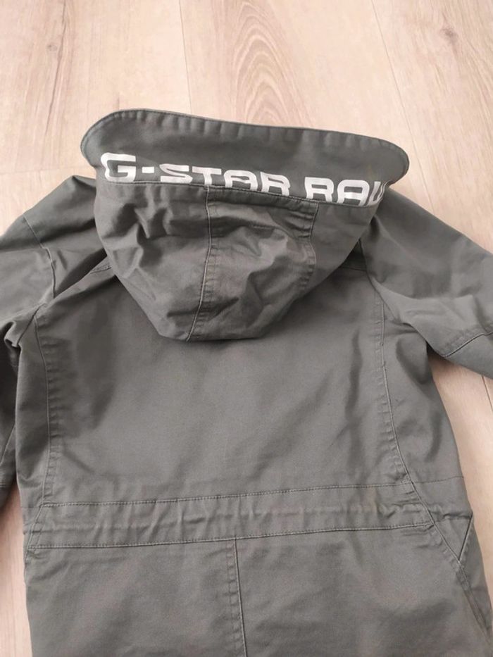 Veste garçon kaki Kids Deline taille 8 ans G-Star - photo numéro 2