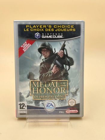 Jeu vidéo Medal Of Honor en première ligne sur console Nintendo Game Cube
