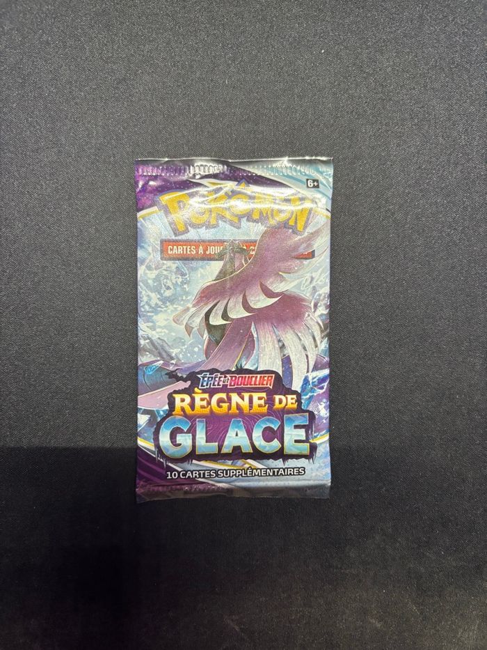 Lot de 3 Booster Pokémon règne de glace neuf - photo numéro 3