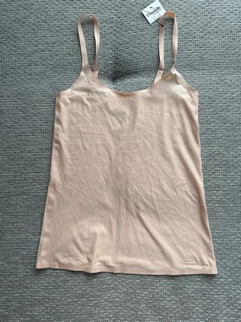 Débardeur chantelle beige taille M/L
