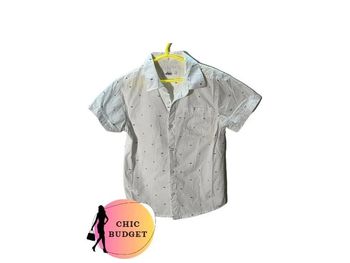 Chemise Blanche Gémo - Taille 6 ans - Parfait État.